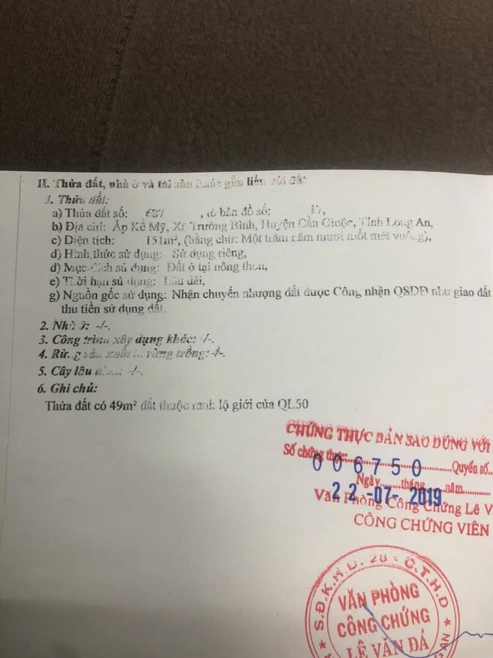 Nhà Phố Mặt tiền QL50 Cần Giuộc 152m² - Mặt tiền kinh doanh sầm uất!