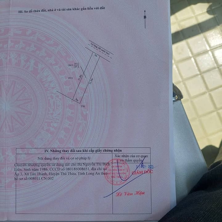 Đất nền Long Thuận, Thủ Thừa 158m² - Tiềm năng tăng giá vượt trội!