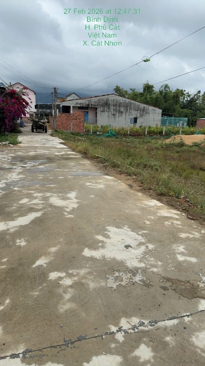 Đất nền góc 2 mặt tiền 201m² tại Phù Cát, Bình Định - Sổ hồng sẵn