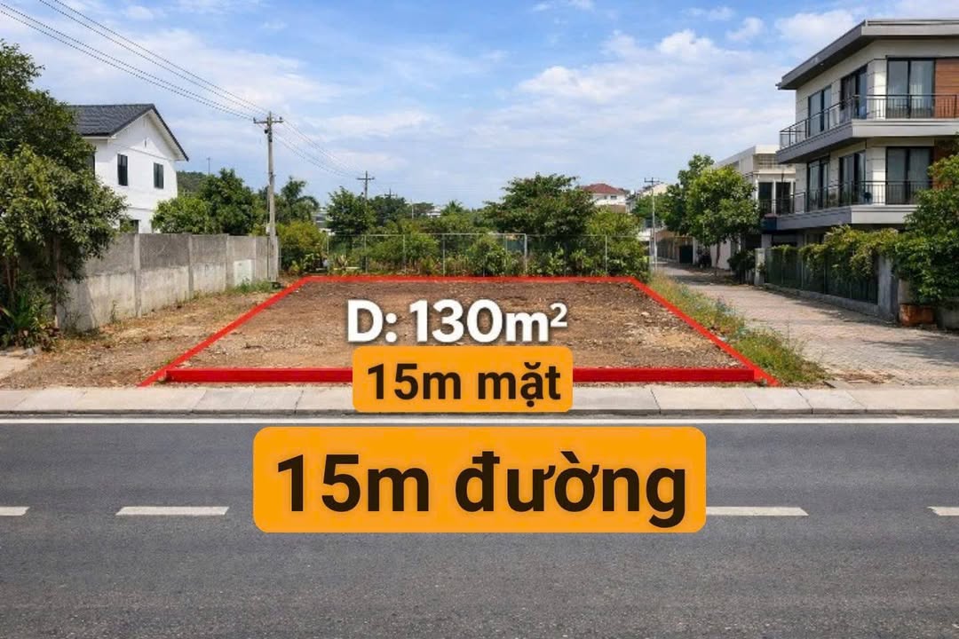 Đất Vàng Miếu Đầm 130m² Mặt Tiền 15m - Kinh Doanh Đỉnh Cao, Dòng Tiền 500 Triệu/Năm