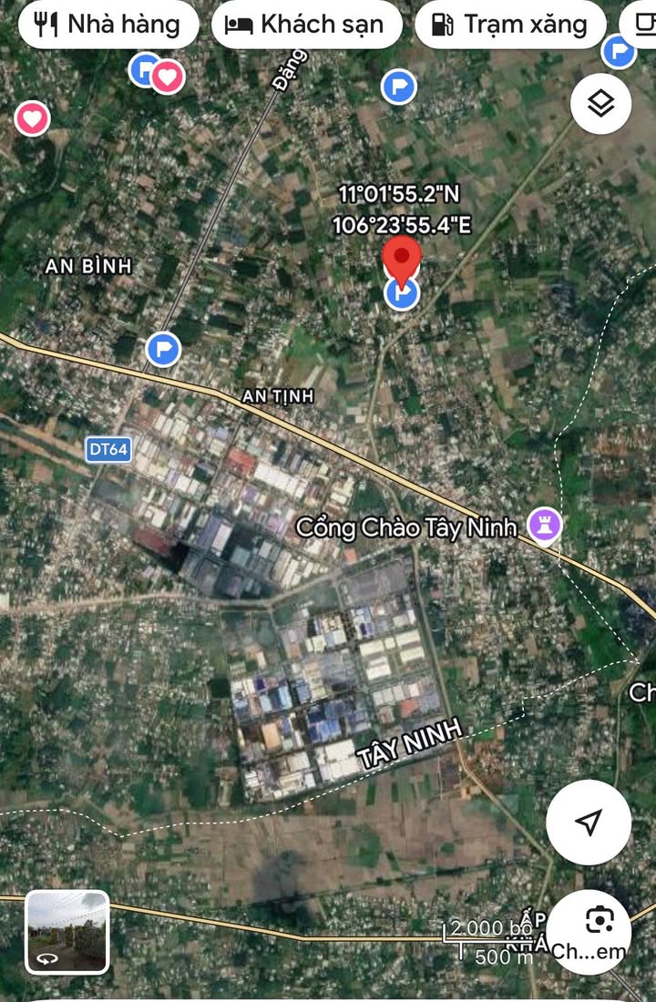 Đất nền An Tịnh, Trảng Bàng 484m² giá 3.6 tỷ - Sổ đỏ chính chủ!