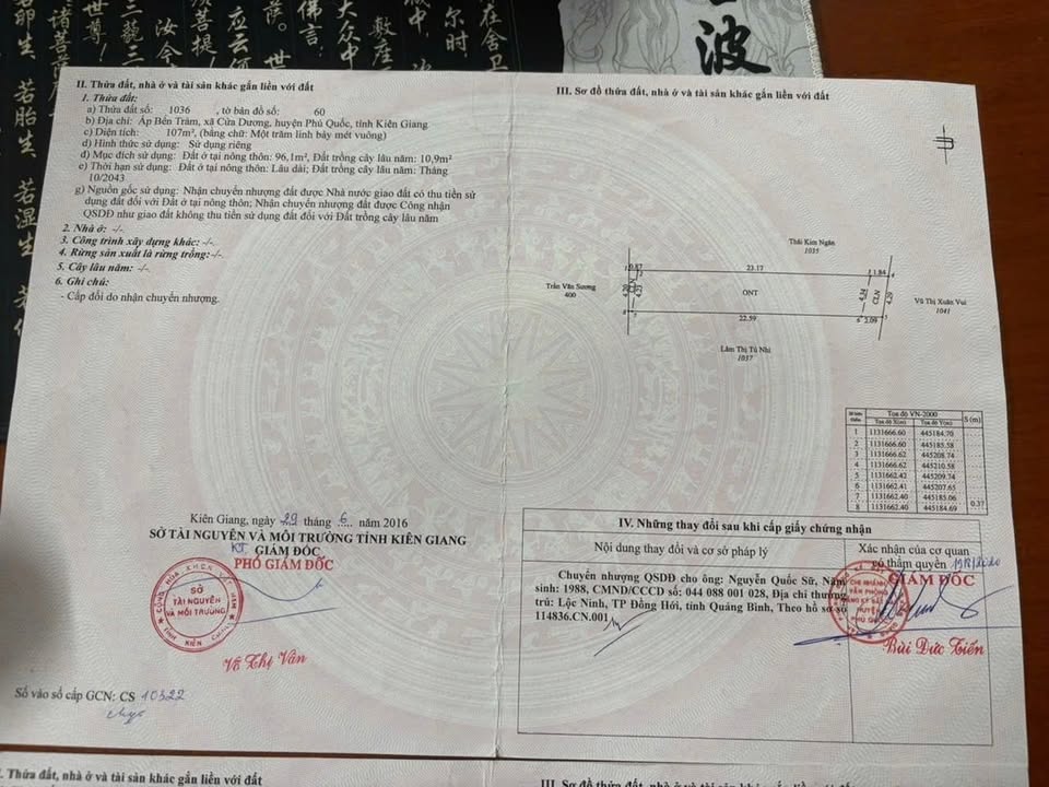 Đất nền Bến Tràm, Phú Quốc 100m² - Tiềm năng tăng giá vượt trội!