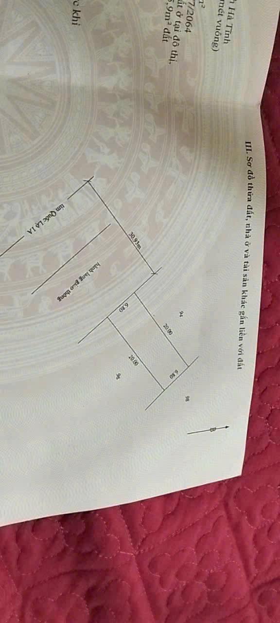 Đất nền Quốc lộ 1A Can Lộc 136m² - Đường to ô tô!