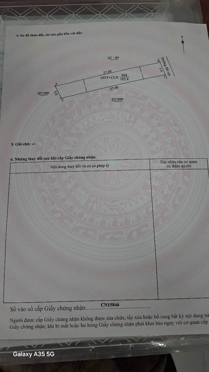 Đất nền Phú Chánh, Tân Uyên 185m² - Tiềm năng tăng giá vượt trội!