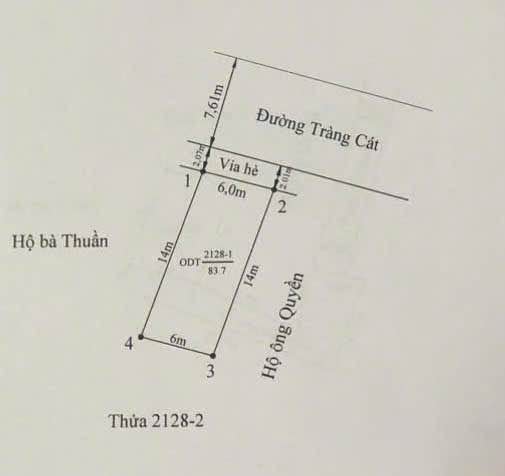 Đất Nền Mặt Tiền Tràng Cát, Hải An - 84m² - 4.3 Tỷ - Cơ Hội Đầu Tư