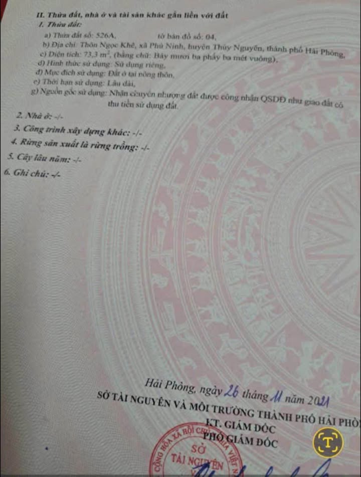 Đất nền Việt Khê, Phù Ninh 74m² – Sổ đỏ chính chủ, ô tô đỗ cửa!