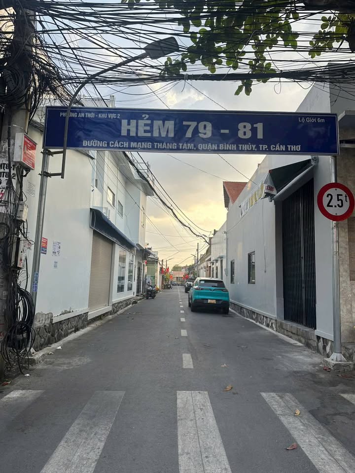 Nhà Trệt Hẻm 79 CMT8 Cần Thơ 125m² - Ô Tô Vào Tận Nhà, Sổ Hồng Sẵn!