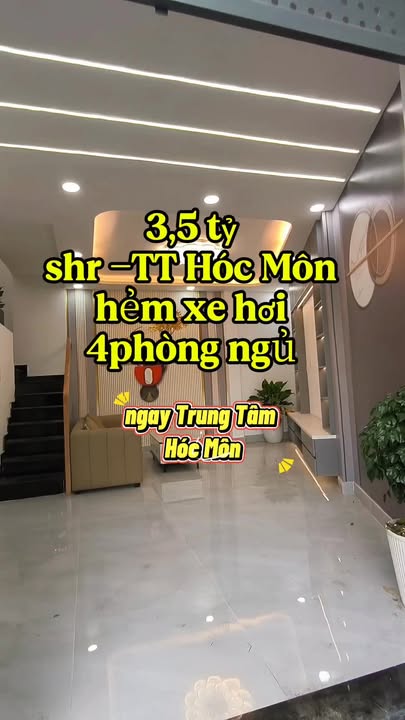 Nhà riêng Hóc Môn 42m² giá 3.5 tỷ - Sổ hồng sẵn, ô tô vào tận nhà!