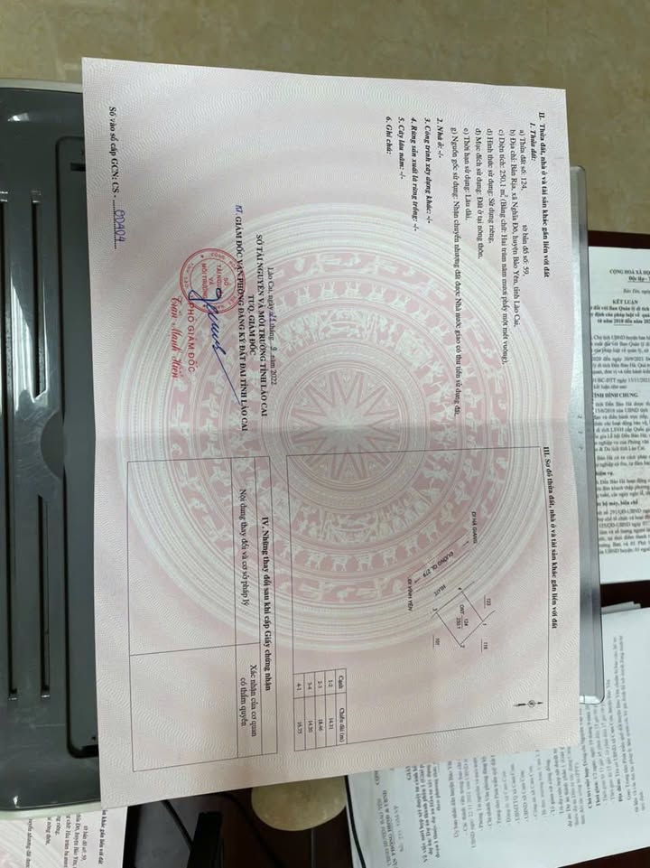 Đất nền Nghĩa Đô, Bảo Yên 600m² - Sổ đỏ chính chủ