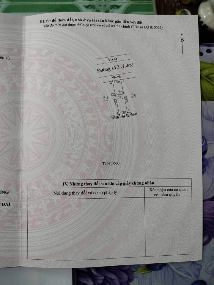 Đất nền Dĩ An 81m² chỉ 1.5 tỷ - Sổ đỏ chính chủ