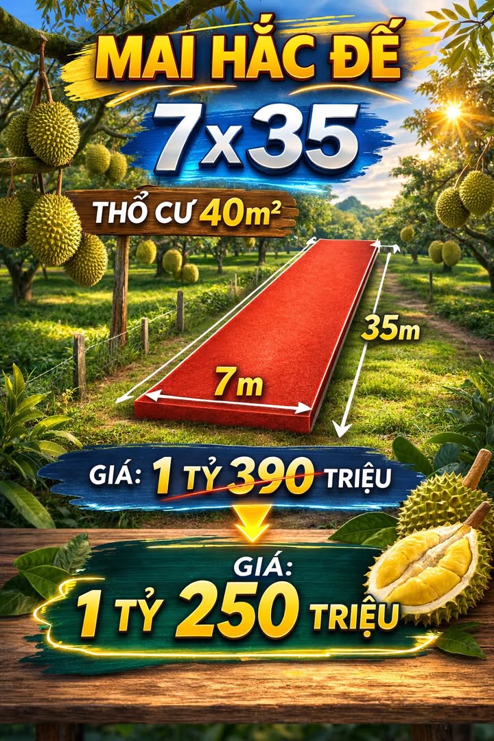 Mặt tiền Mai Hắc Đế Buôn Ma Thuột 245m² - Cơ hội kinh doanh vàng!