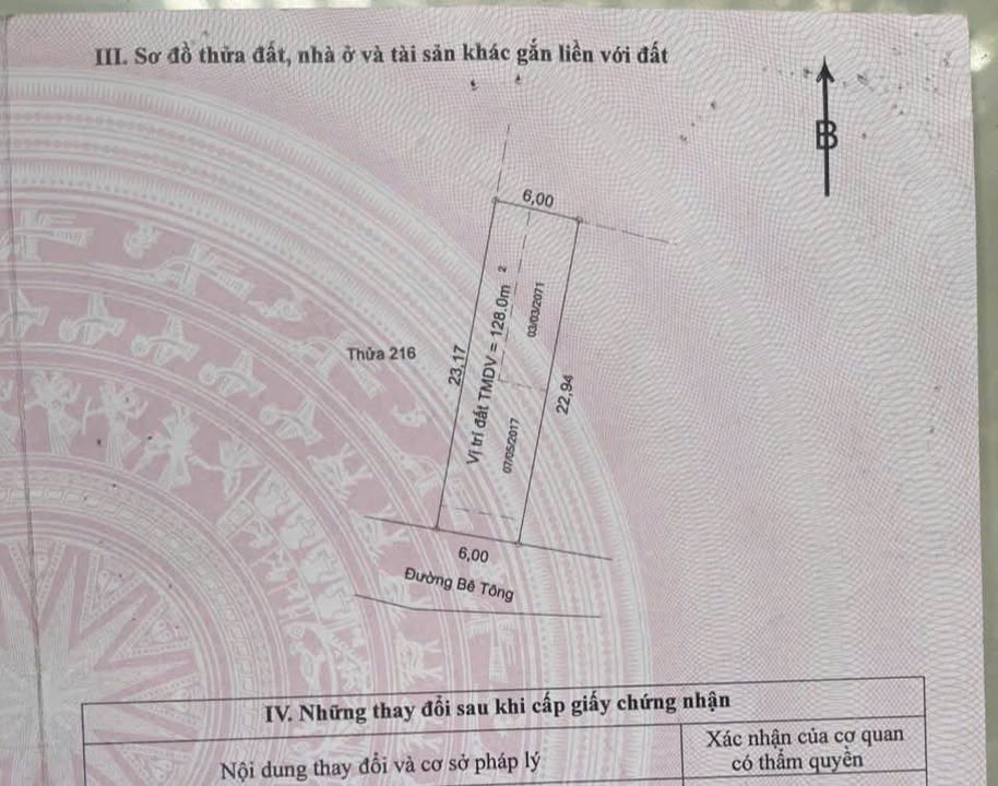 Đất nền Long Hải 138m² - Sổ đỏ chính chủ, tiềm năng tăng giá