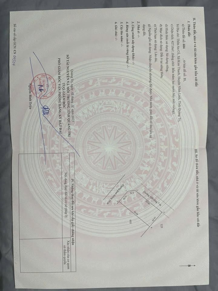 Đất Biển Cửa Tùng 435m² - 2 Mặt Tiền Thoáng, Sẵn Sàng Xây Dựng