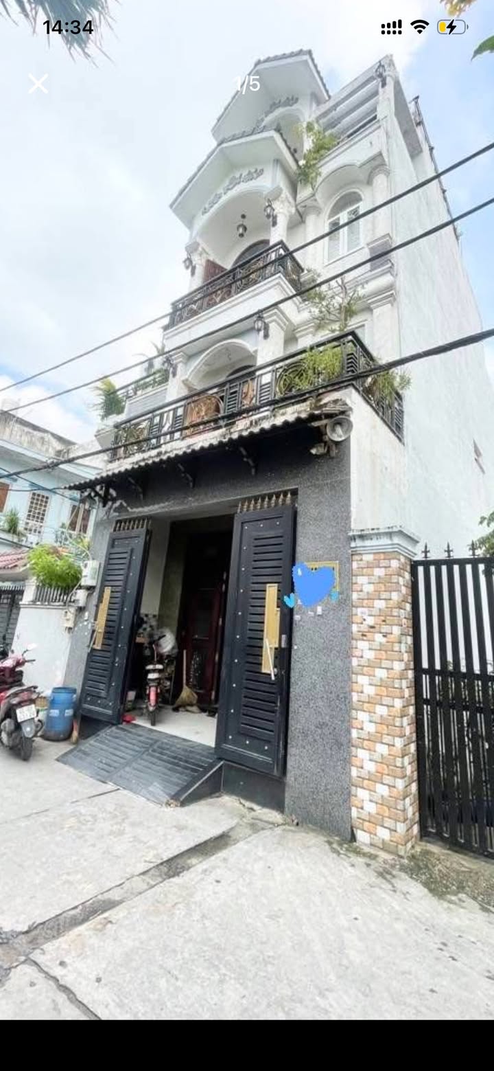 Nhà Phố 80m² HXH Thông 4 Tầng, Bình Tân - Gần Aeon Tân Phú, Giá Hơn 8 Tỷ