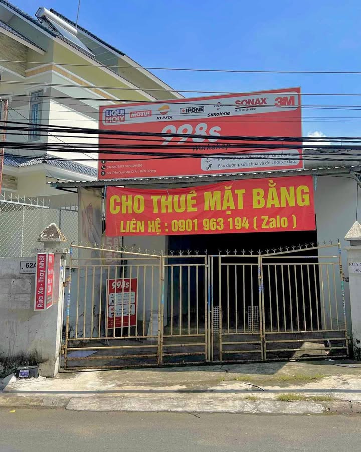 Mặt bằng Trần Quí Cáp Dĩ An 62m² - Sẵn Sàng Kinh Doanh/Ở