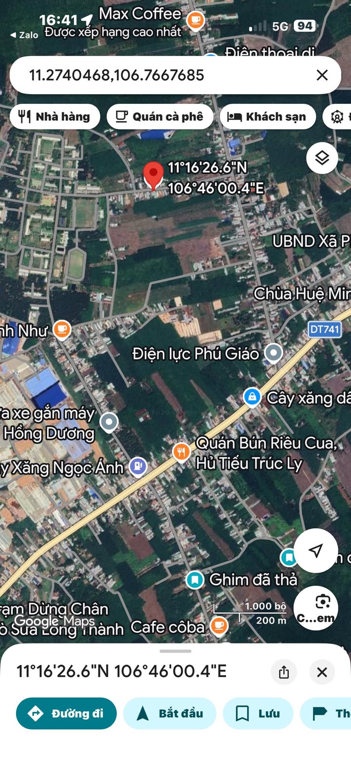 Đất nền Vĩnh Hoà, Phú Giáo 555m² - Nở hậu tài lộc!