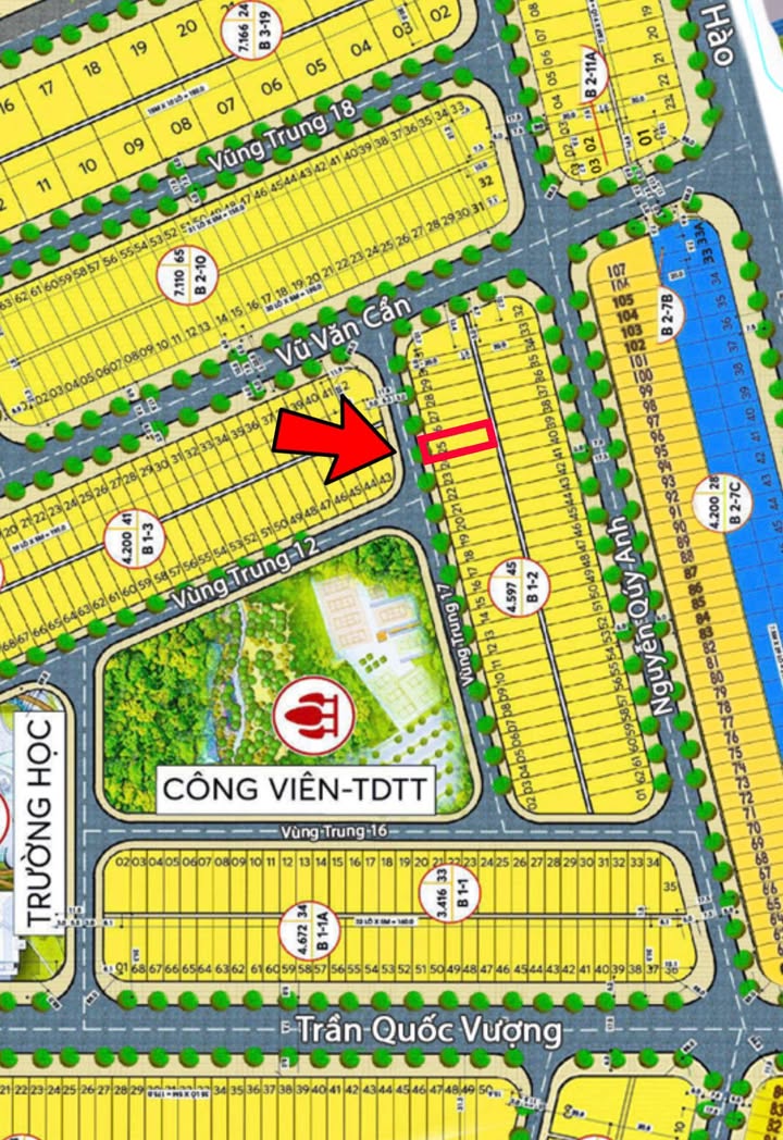 Đất nền Vùng Trung 17 Đà Nẵng 100m² - Xây dựng tự do!