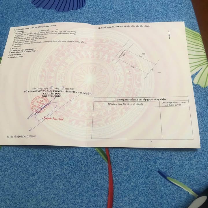 Đất nền Mỹ Phong Mỹ Tho 90m² 580 triệu - Pháp lý rõ ràng