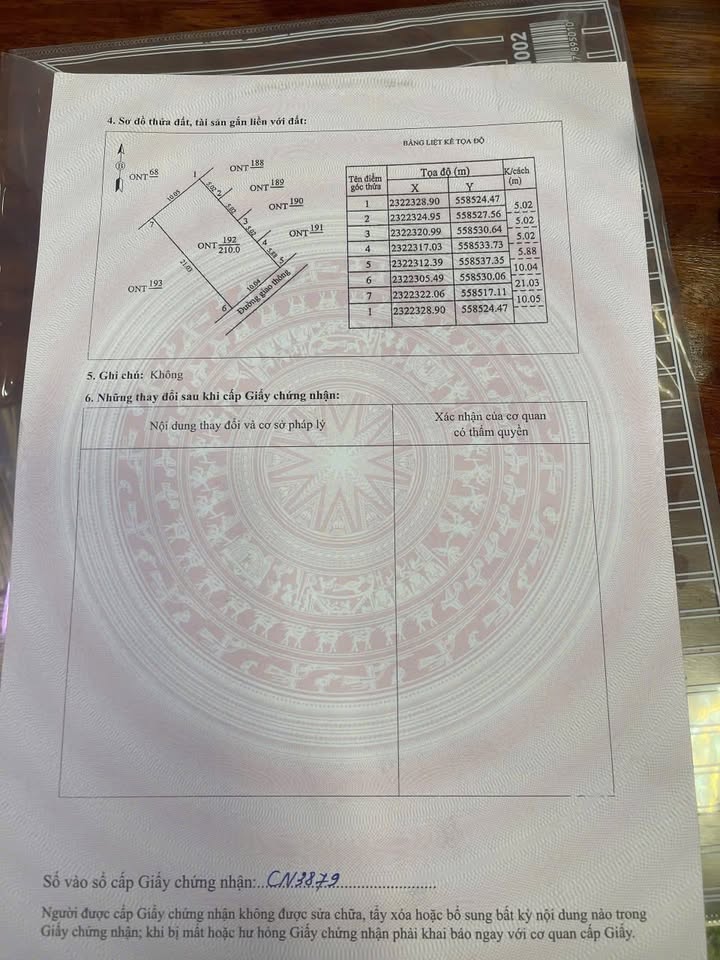 Đất nền Lương Nha, Thanh Sơn, Phú Thọ - 210m² - Đầu tư sinh lời