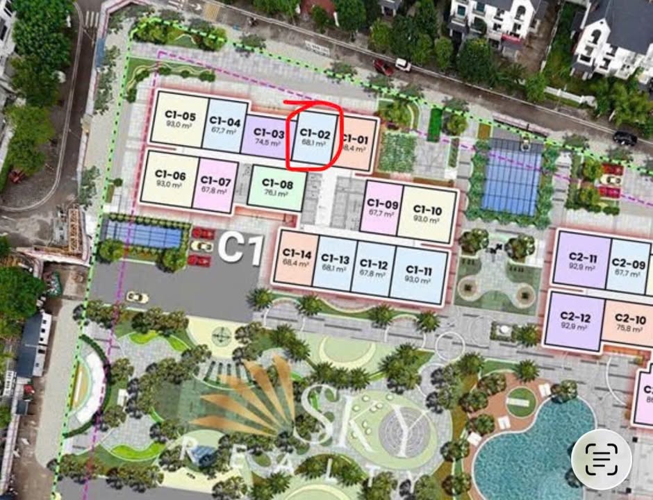 Chung cư An Bình Homeland 67.7m² - Tầng 23 View Đẹp, Giá Tốt