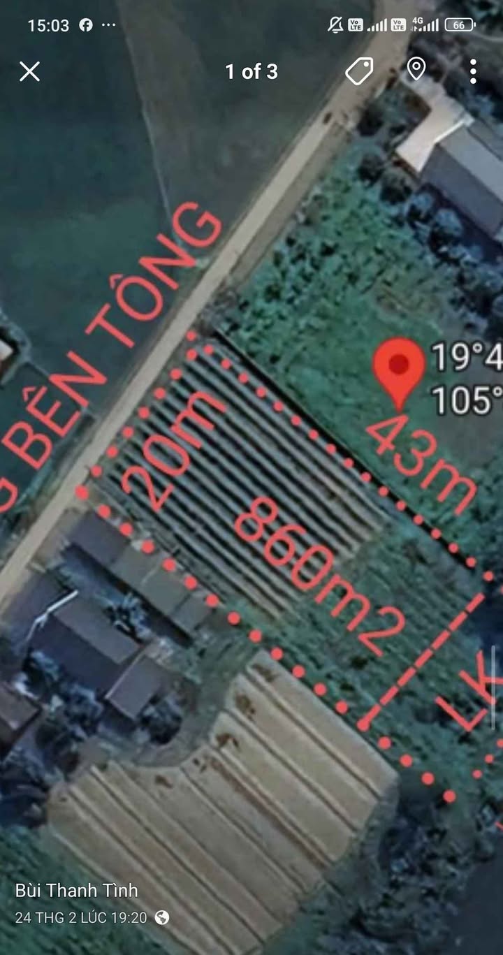 Đất nền Quảng Xương 860m² giá 950 triệu - View sông thoáng đãng!