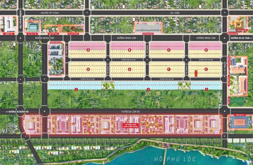 Đất nền Ea Kar 132m² – Ngay trung tâm huyện, Đất thổ cư 100%