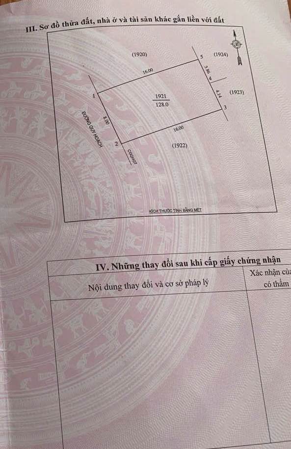 Đất nền Nghi Kim, TP Vinh 128m² giá 4 tỷ - Sổ đỏ chính chủ!