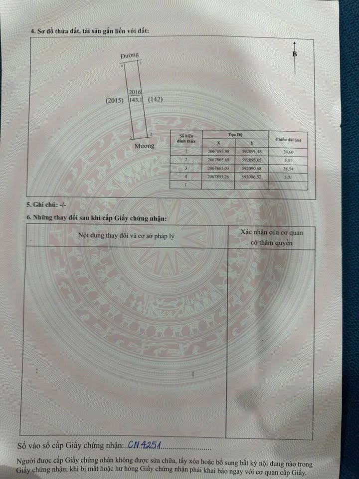 Đất Vàng VSIP Hưng Tây 143m² - Hướng Bắc, Tiềm Năng Sinh Lời Cao