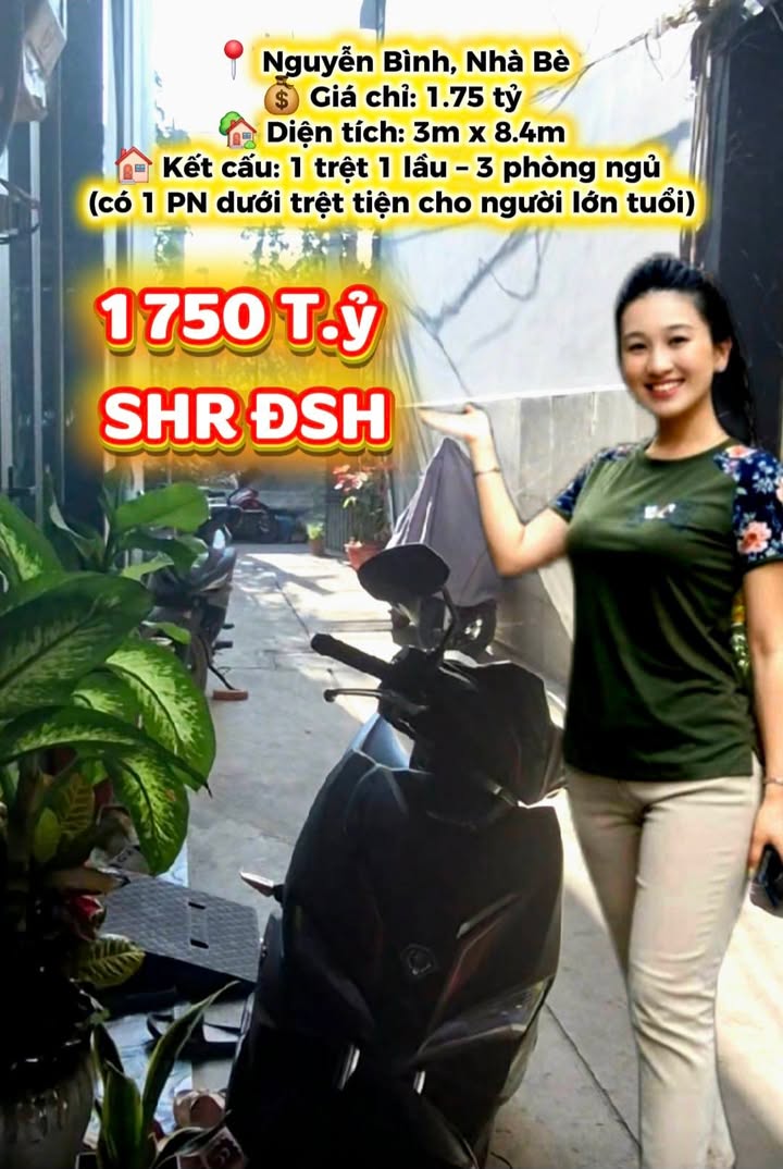 Nhà riêng Phú Xuân Nhà Bè 25m² giá 1.75 tỷ - Chính chủ bán!