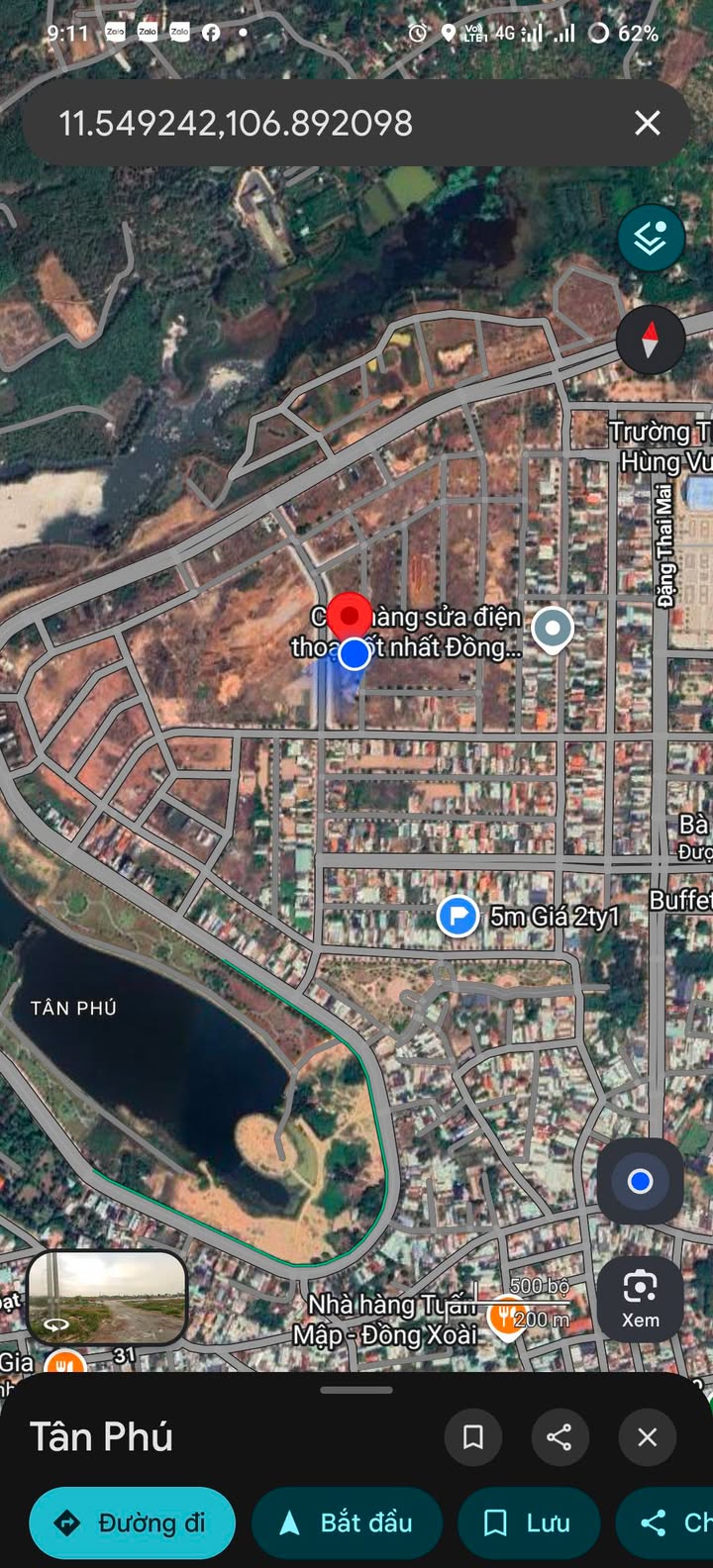 Bán đất TĐC Tân Phú, Dĩ An 115m² - Sổ đỏ sẵn sàng