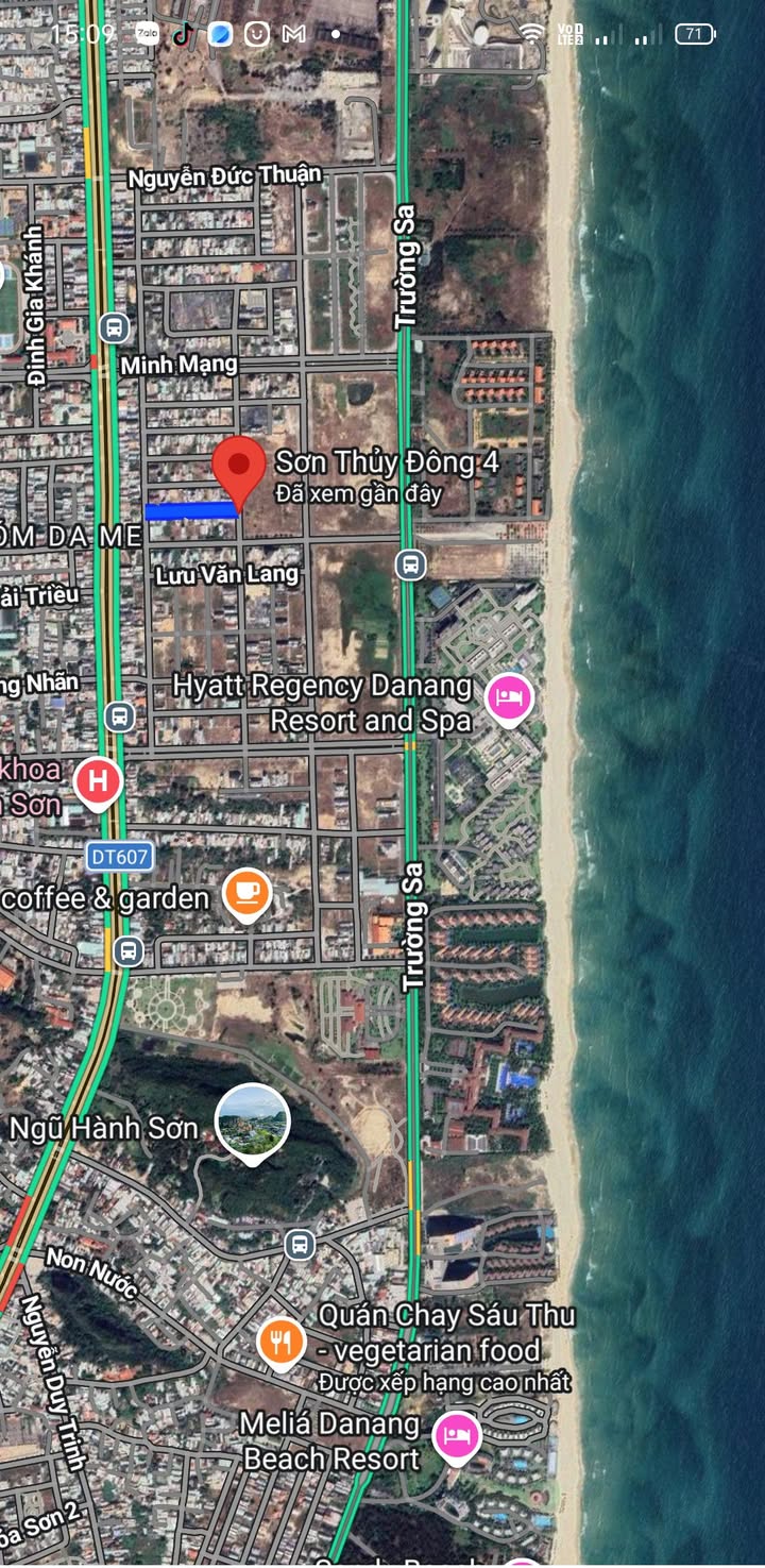 Lô Đất Mặt Tiền Sơn Thủy Đông 4, Ngũ Hành Sơn - 100m² Giá 7.6 Tỷ, Cách Biển 300m