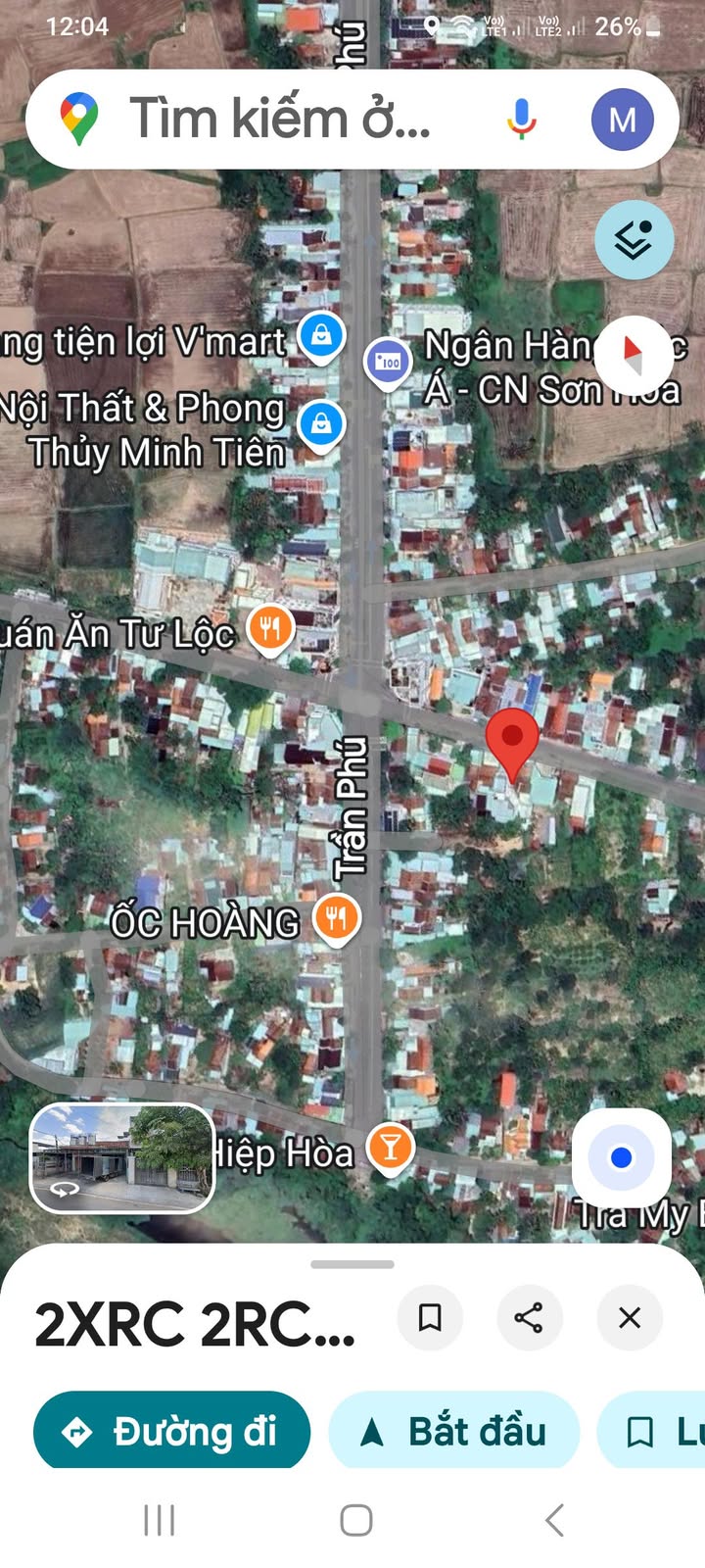 Bán Đất Thổ Cư 217m² Thị Trấn Sơn Hòa, Phú Yên - Sẵn Sàng Xây Dựng