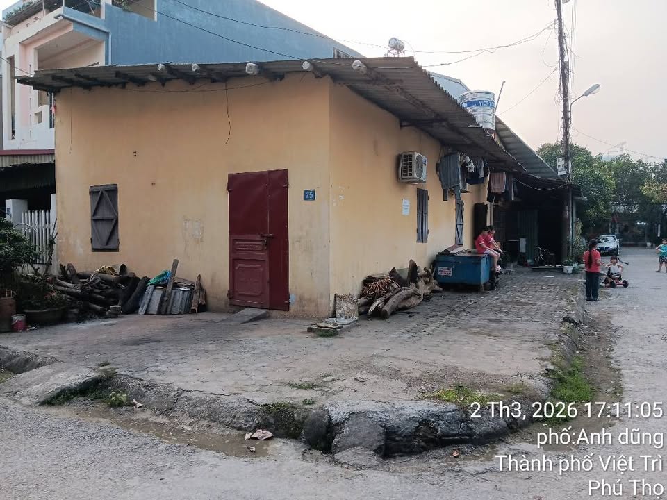 Nhà riêng Vĩnh Tường 112m² - Sổ đỏ sẵn, ô góc kinh doanh!