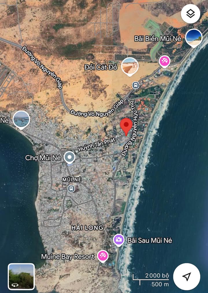 Đất nền Mũi Né 270m² - Sổ đỏ chính chủ, mặt tiền Huỳnh Tấn Phát