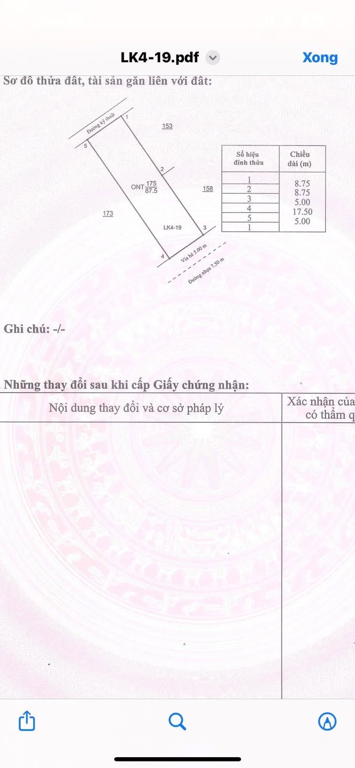 Đất nền Thanh Hà 87.5m² - Vị trí vàng, đầu tư sinh lời!