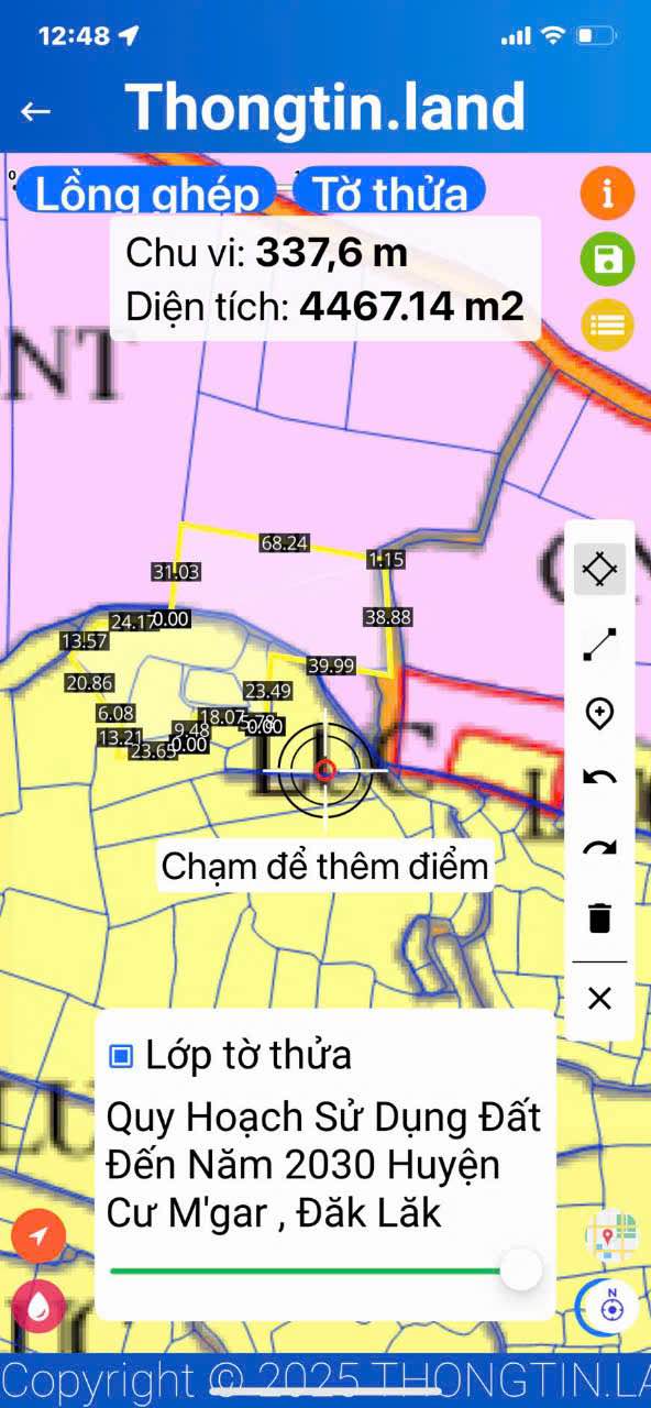 Đất vườn Ea M'nang 1440m² giá 1.45 tỷ - View thiên nhiên cực chill!