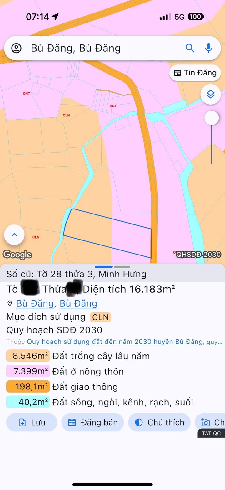 Đất Vườn 2ha Bình Phước - Mặt Tiền Đường Nhựa 80m - Giá Tốt 4 Tỷ