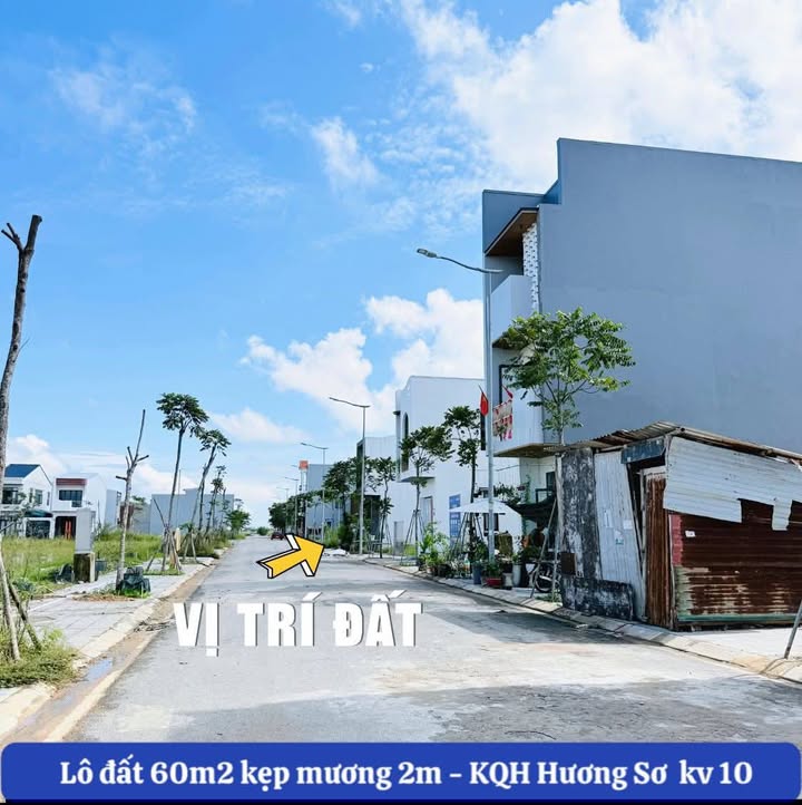 Đất nền Hương Sơ Huế 60m² 1.42 tỷ - Sổ đỏ chính chủ