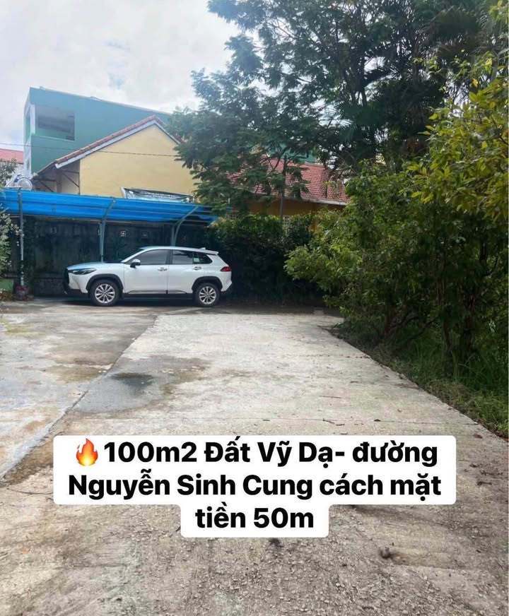 Đất nền Nguyễn Sinh Cung, Huế 100m² chỉ 2.3 tỷ - Đường to ô tô!