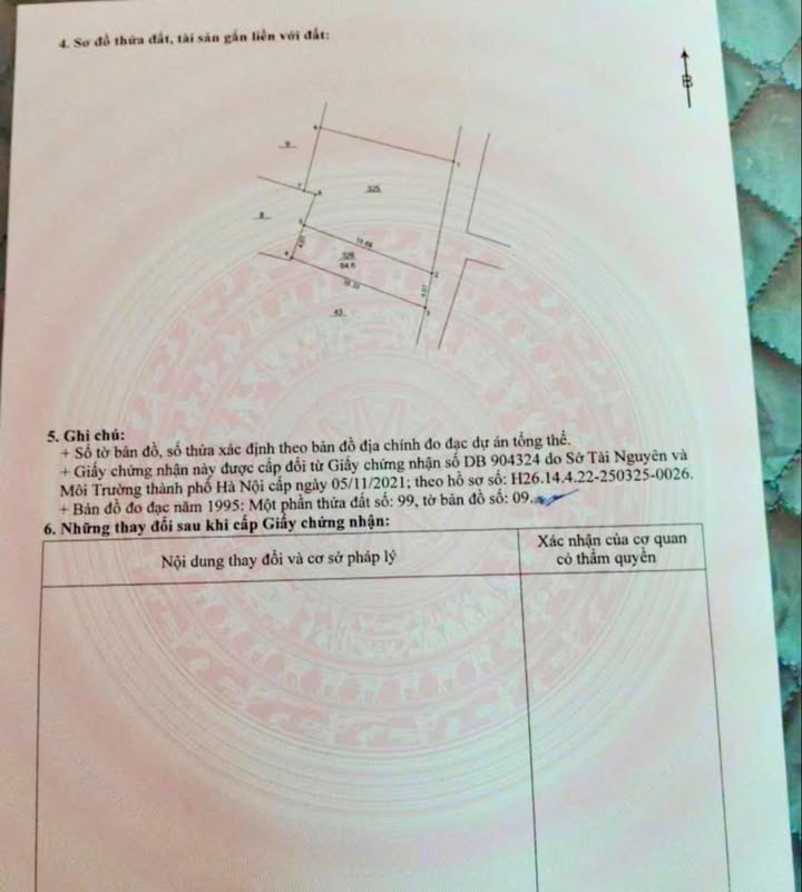 Đất nền Mỹ Đức 64.6m² - Sổ đỏ sẵn sàng, gần KDT Mỹ Hưng