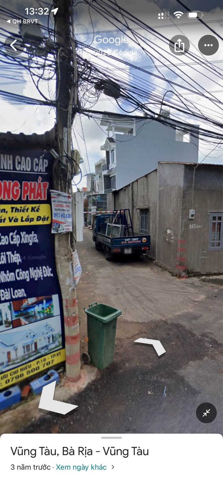 Bán Đất Vũng Tàu 63.75m² Mặt Tiền Hẻm Xe Tải - Sổ Riêng