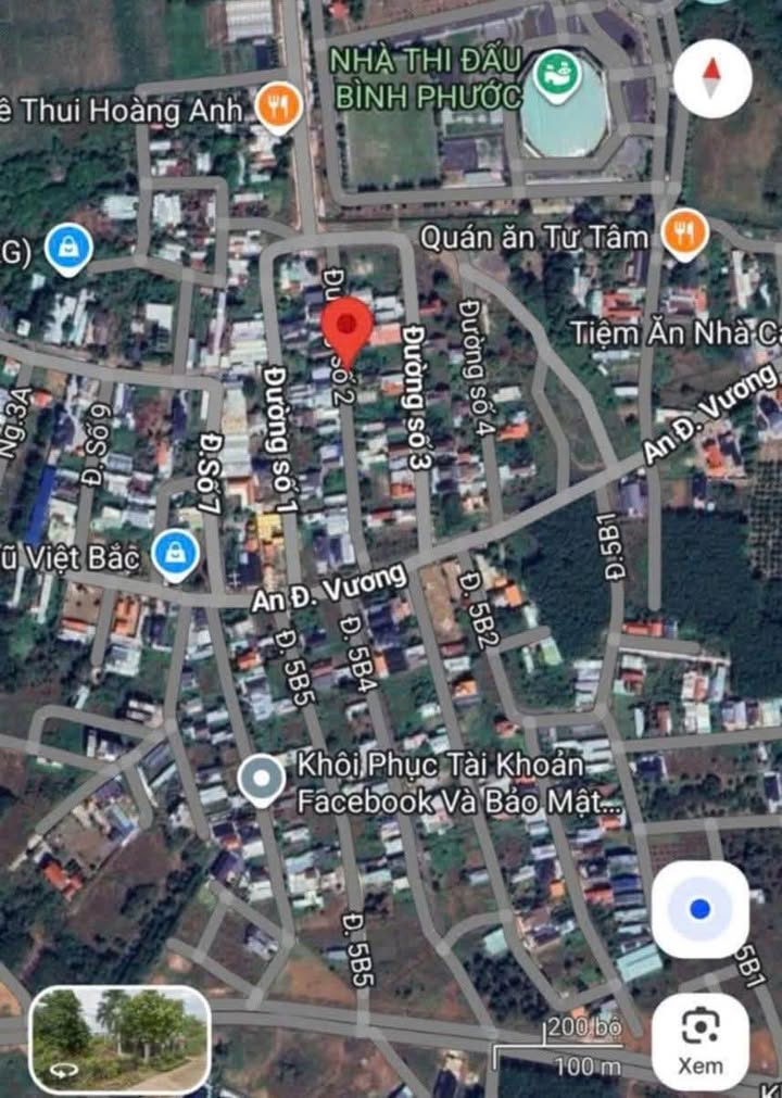 Đất nền TP Đồng Xoài 220m² giá 1.8 tỷ - Sổ đỏ chính chủ!