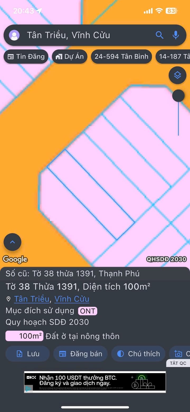 Đất nền Long Phước 100m² giá 2 tỷ - Sổ đỏ chính chủ!