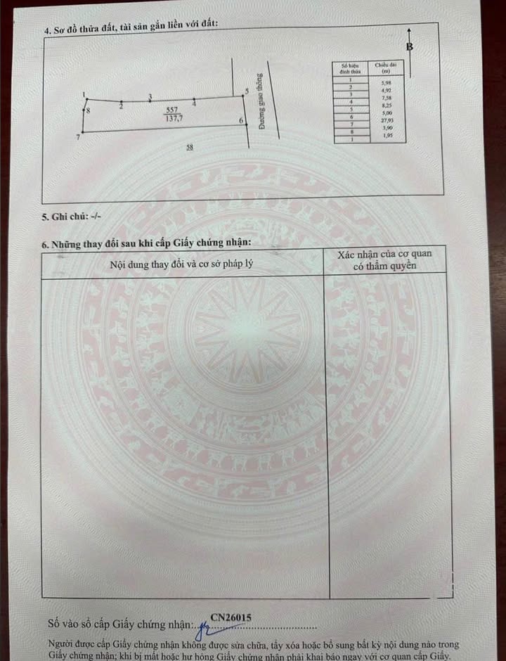 Đất nền Đồng Quang, Thái Nguyên 137.7m² - Sổ đỏ thổ cư, giá 3.9 tỷ