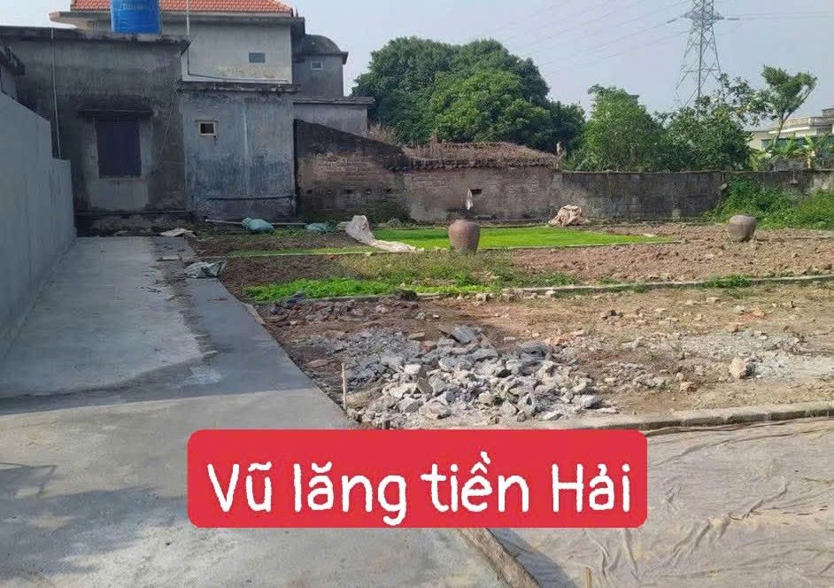 Đất nền Vũ Lăng, Tiền Hải hơn 71m² - Sổ đỏ chính chủ, giá tốt!