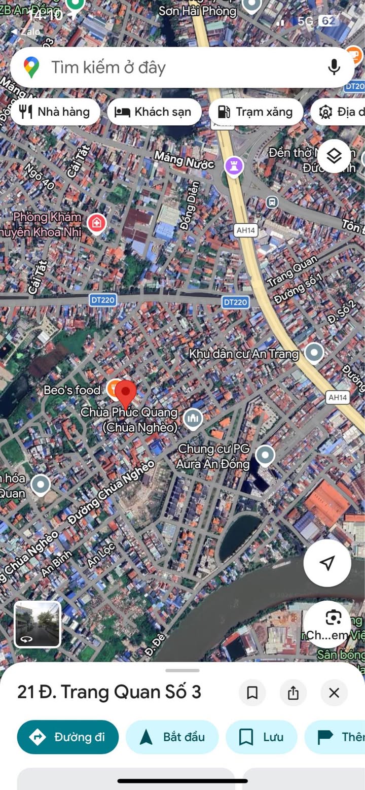 Bán Nhà 3 Tầng Trang Quan, An Dương, Hải Phòng - 50m², Hơn 3 Tỷ