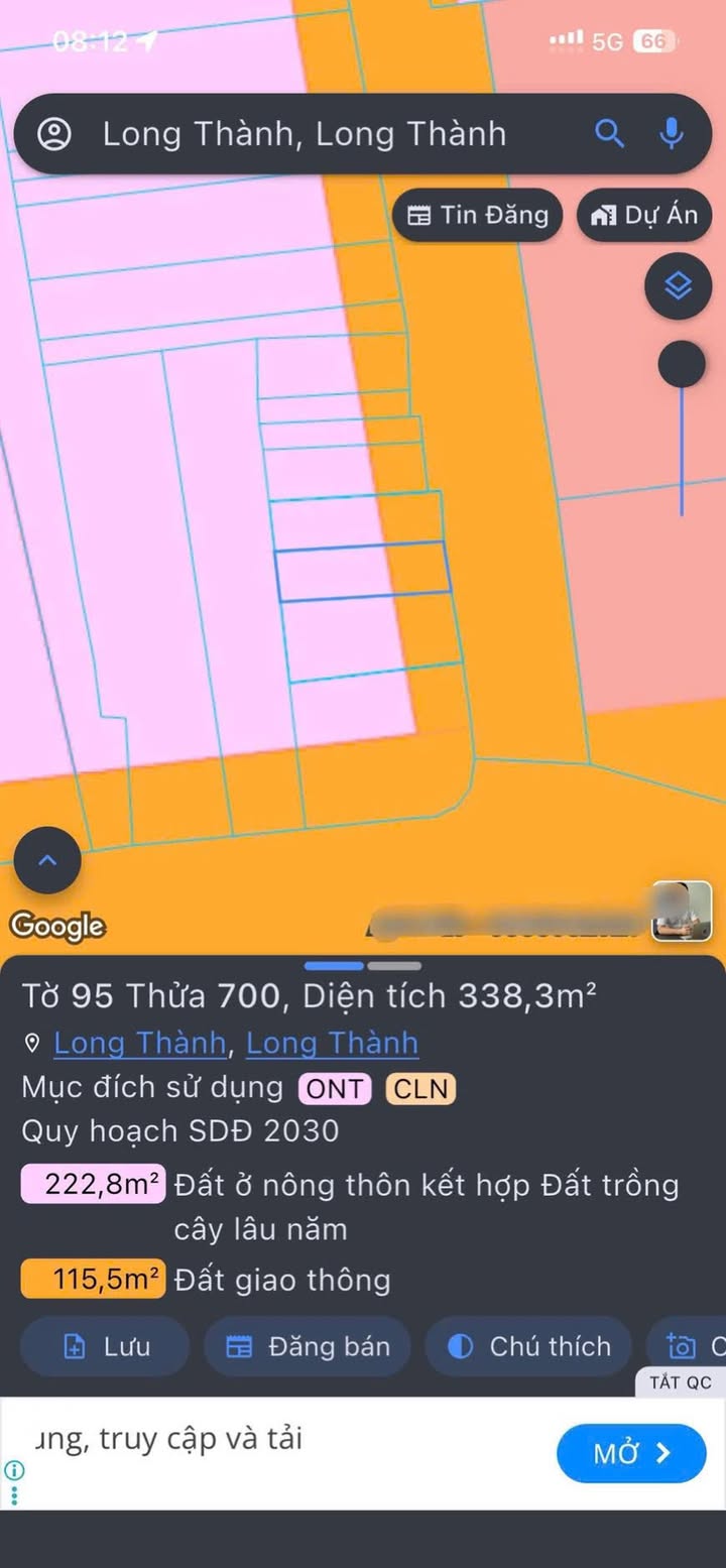Đất nền Bắc Tân Uyên 667m² đường 769 - Sổ đỏ chính chủ