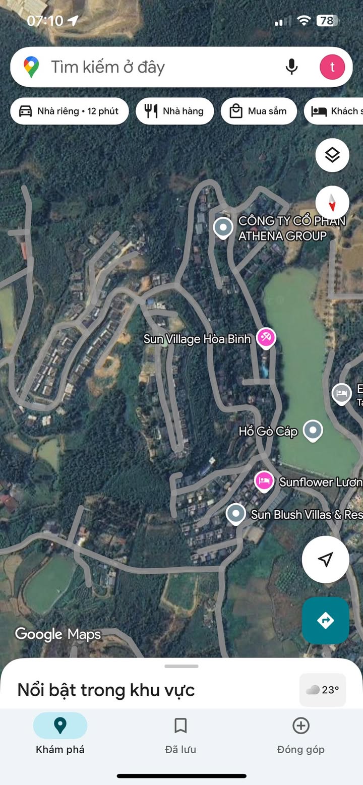 Đất vườn Sunset Village Lương Sơn 337m² - Nghỉ dưỡng lý tưởng!