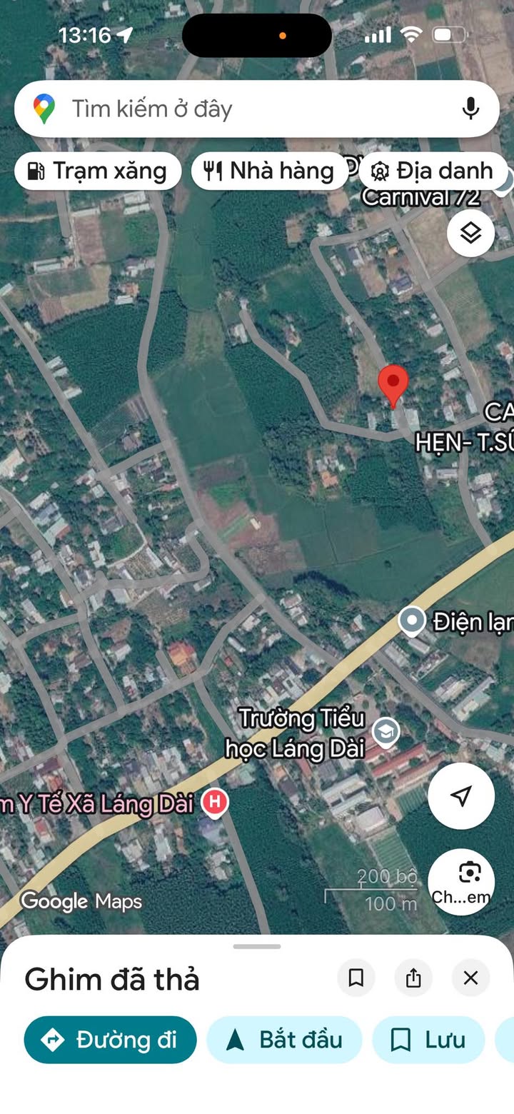 Đất nền Xã Láng Dài, Long Đất 132m² - Sổ đỏ chính chủ, giá đầu tư tốt!