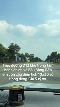 Đất nền Bàu Bàng 300m² - Tiềm năng tăng giá, sổ hồng riêng